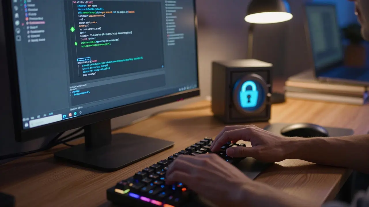 Ambiente de desenvolvimento focado em debug inteligente e segurança